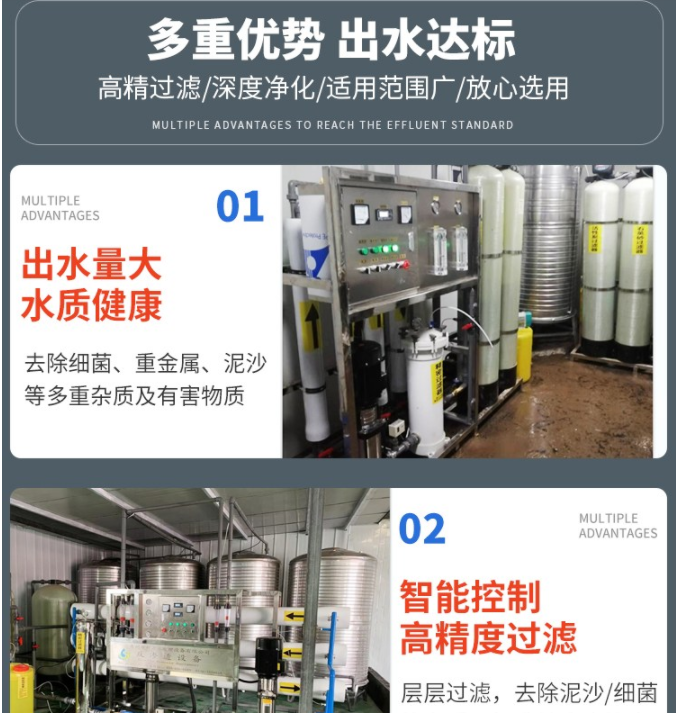贏(yíng)信生產(chǎn)的水處理設備符合國家標準